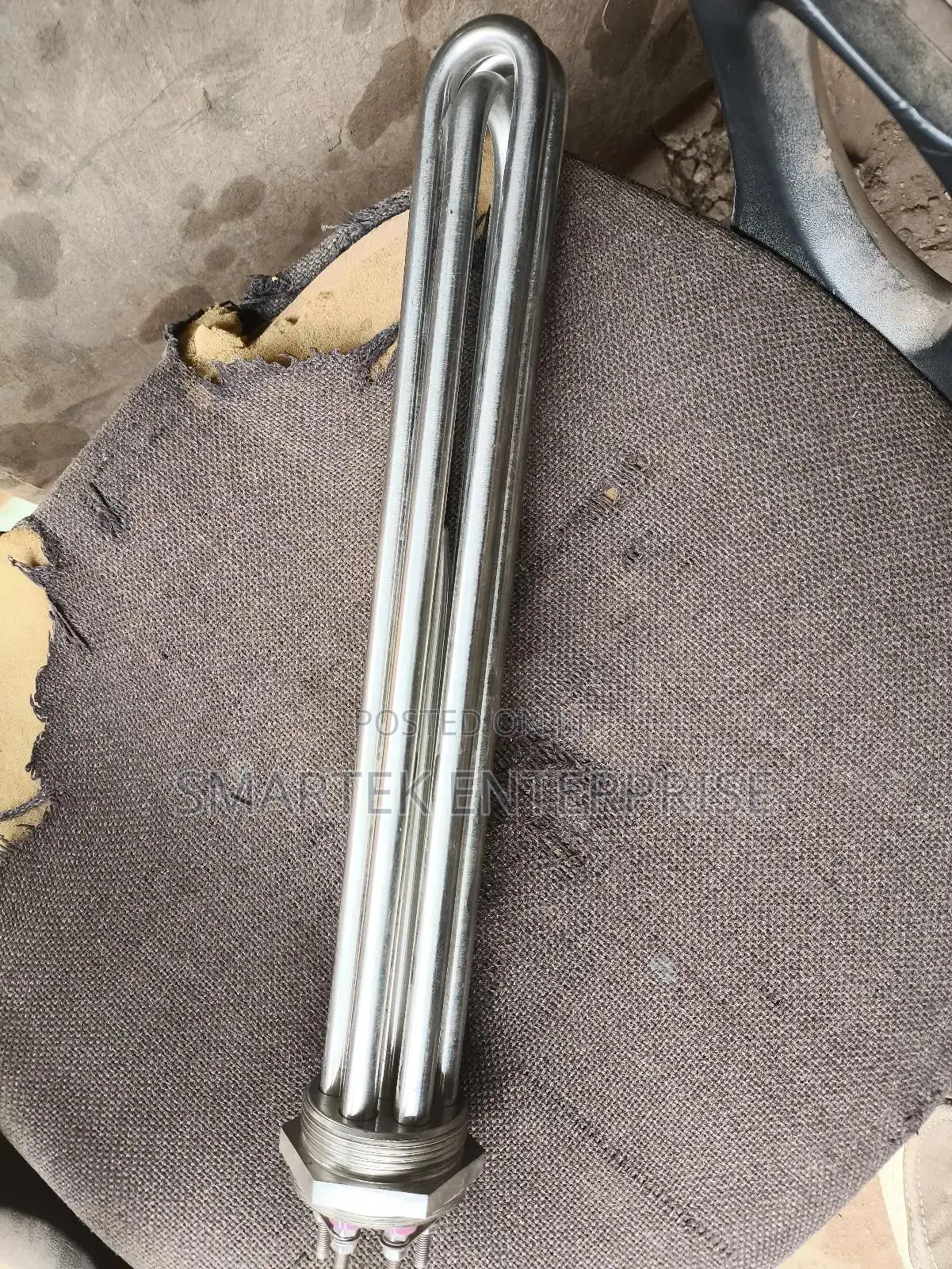 12kw Industrial Immersion Water Heater Element- 380v (Stainless Steel)