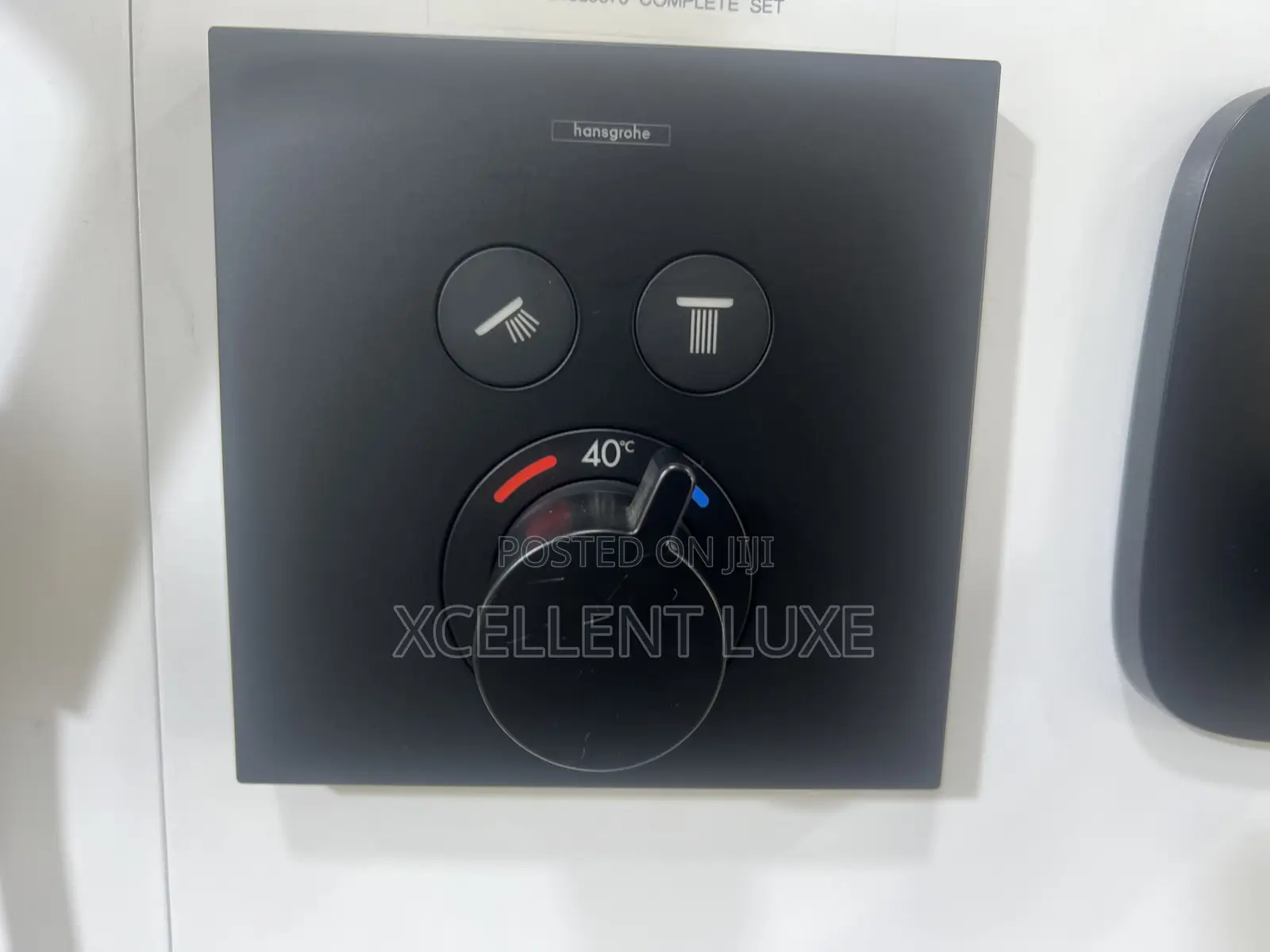 Hansgrohe Rainfinity Conduit Shower System and Shower Connector