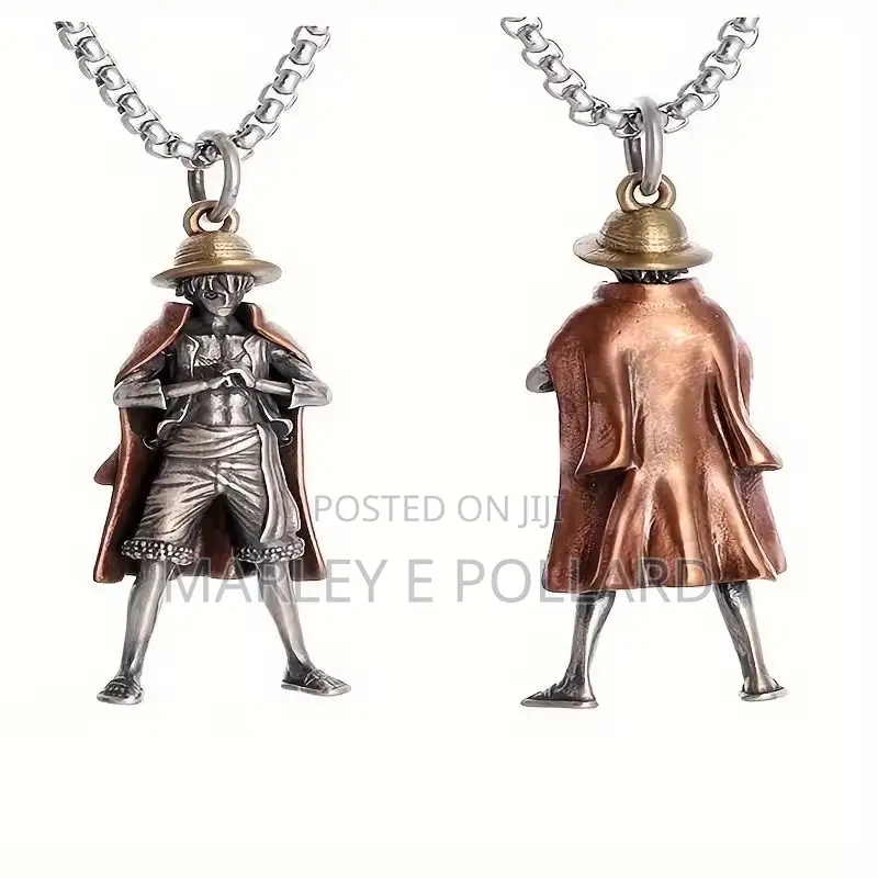 Anime Style Alloy Antique Silver Rope Necklace
