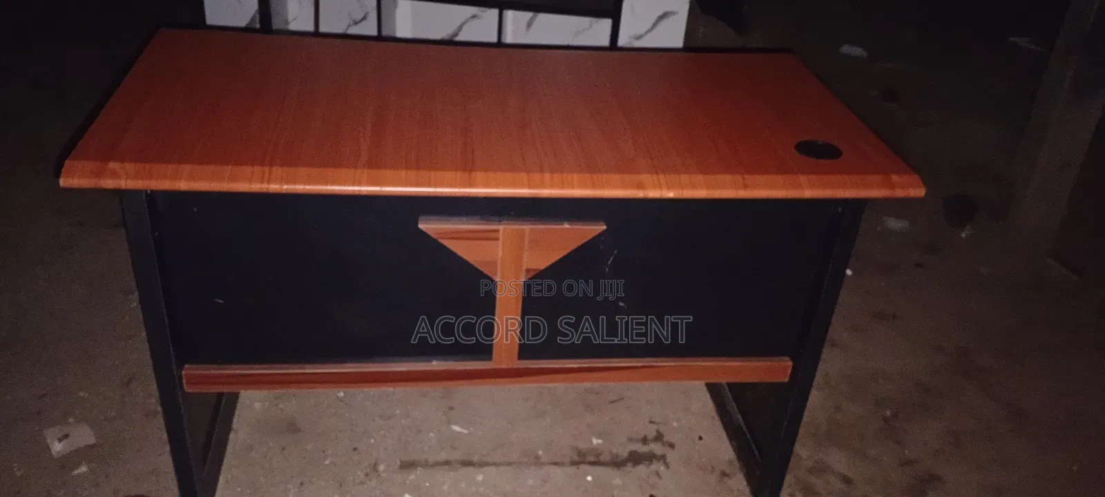 Unique Office Table With 3 Drawers and Central Lock