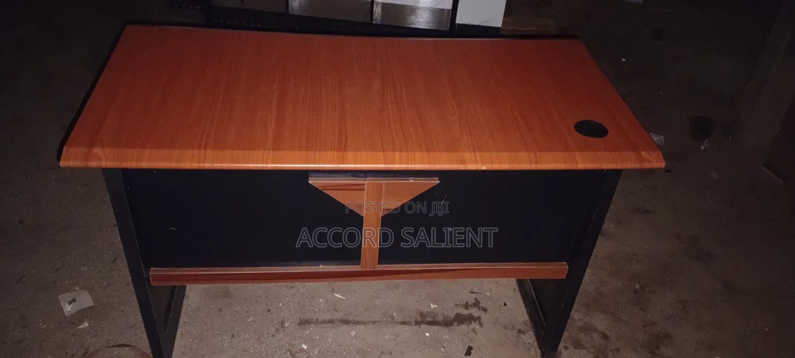 Unique Office Table With 3 Drawers and Central Lock