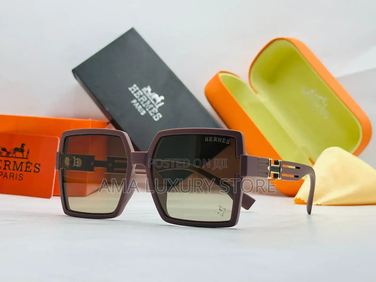 Hermes Luxury Designer Female Sunglasses