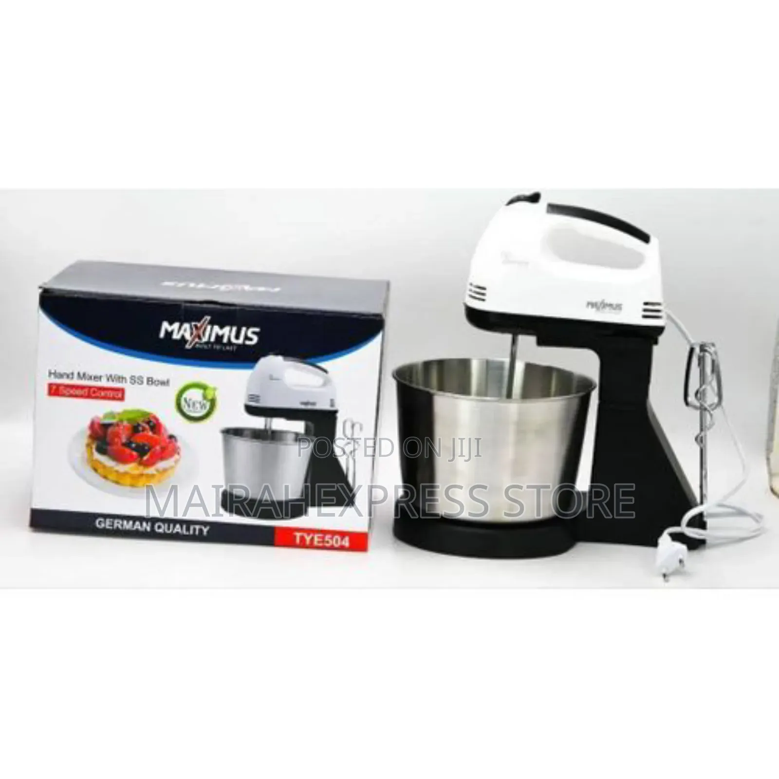 Maximus Electric Hand Mixer With Bowl
