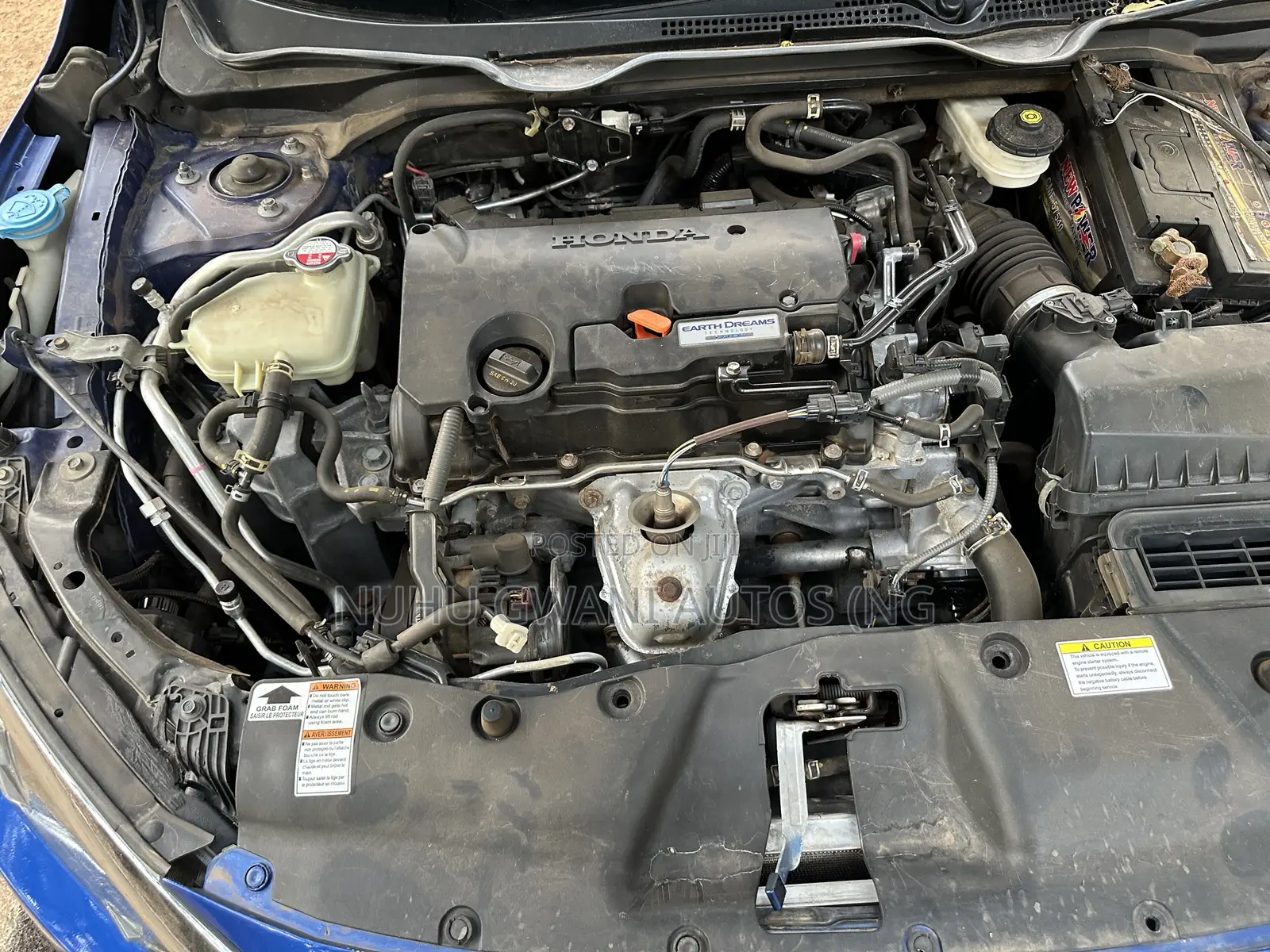 Honda Civic 2016 Blue