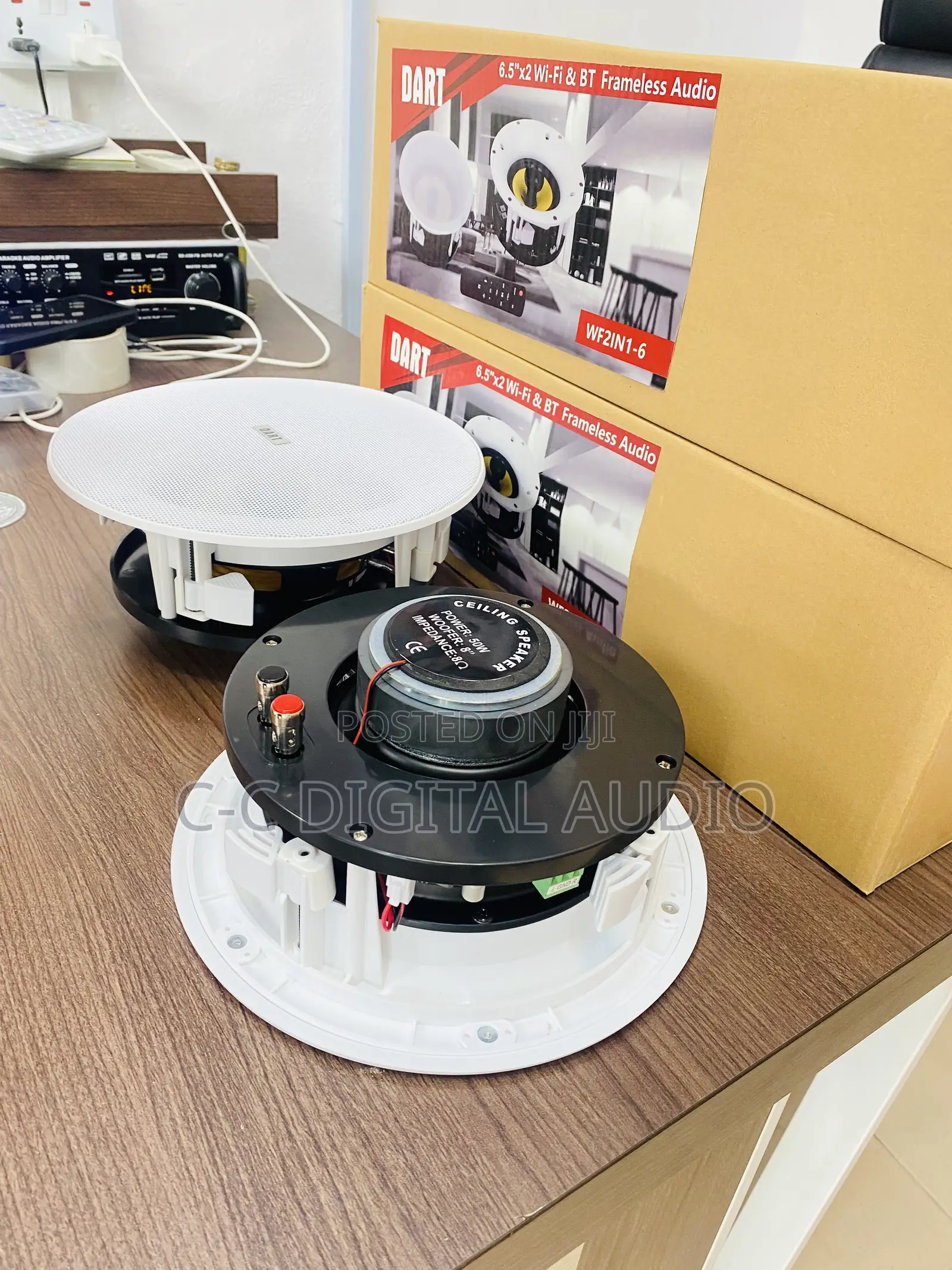 2in1 Wifi and Bluetooth Ceiling Speakers