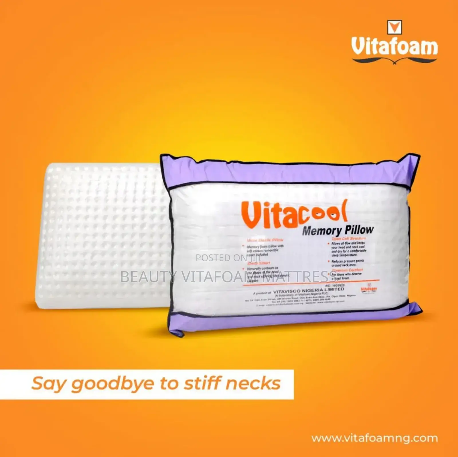 Vitacool Pillow ( Memory Pillow )