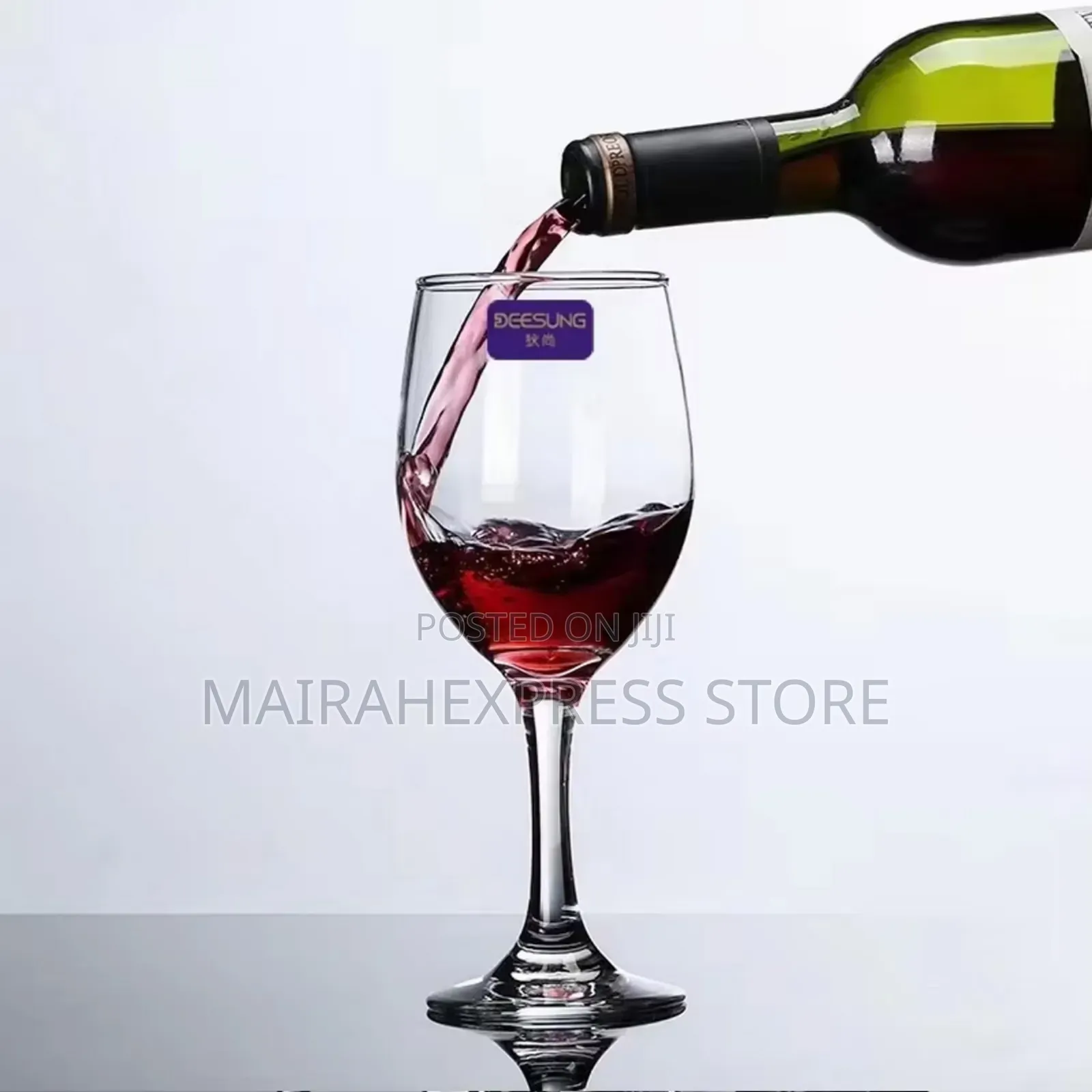 6pc 330ml Wine Glass Set