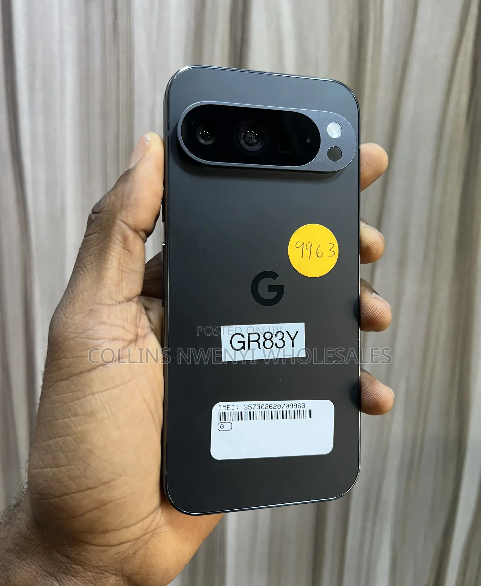 Google Pixel 9 Pro 128 GB Black