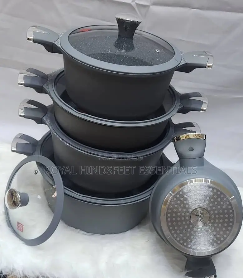 Ucc Life Quality Induction Pot Available in Gray Black
