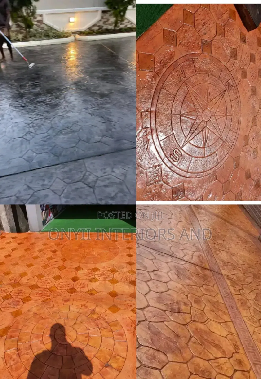 Polishing of New and Old Stamp/Increte Floor and Interlocks Etc