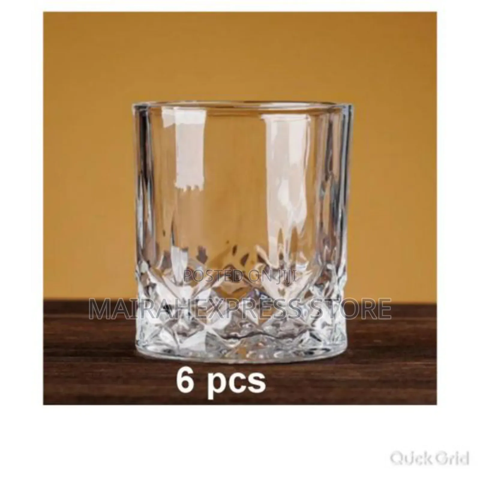 6pcs Deli Whiskey Glass Carden Cups