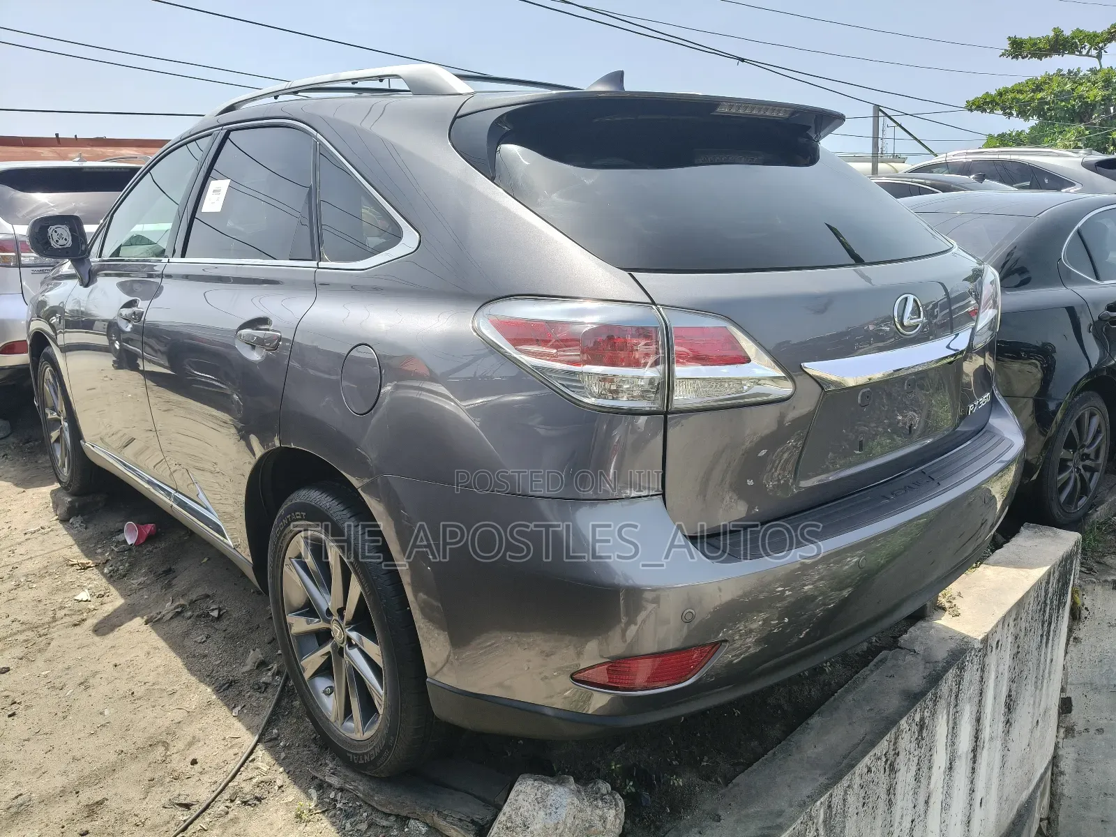 Lexus RX 350 F Sport AWD 2014 Gray