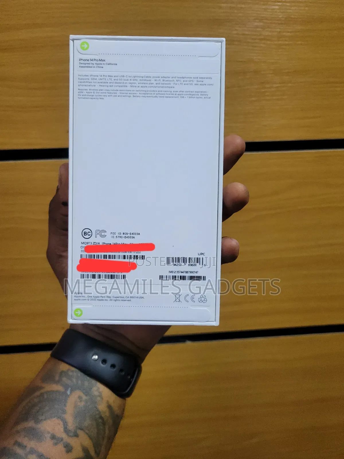 New Apple iPhone 14 Pro Max 256 GB Gold