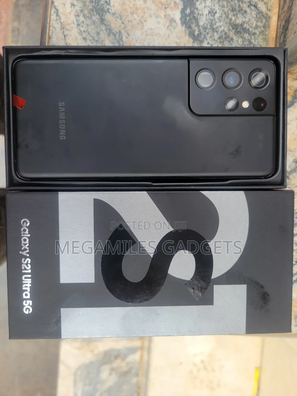New Samsung Galaxy S21 Ultra 5G 256 GB Black