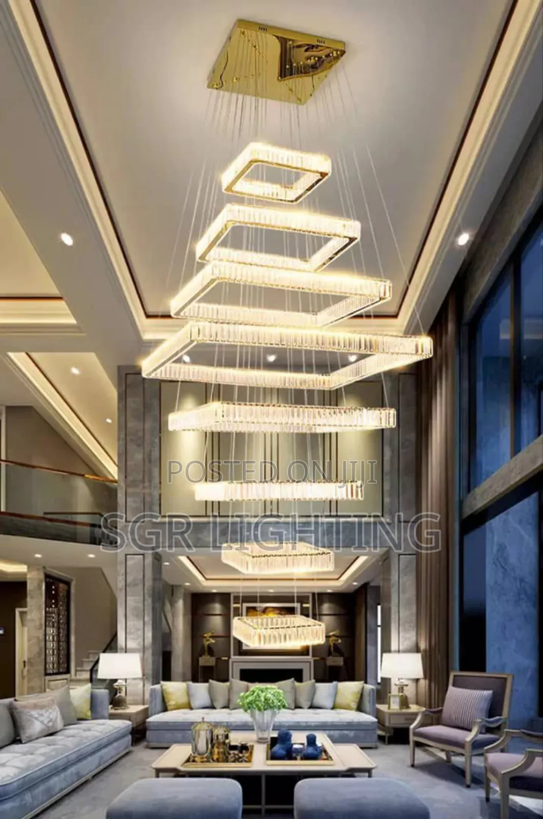 Light Luxury Crystal Chandelier