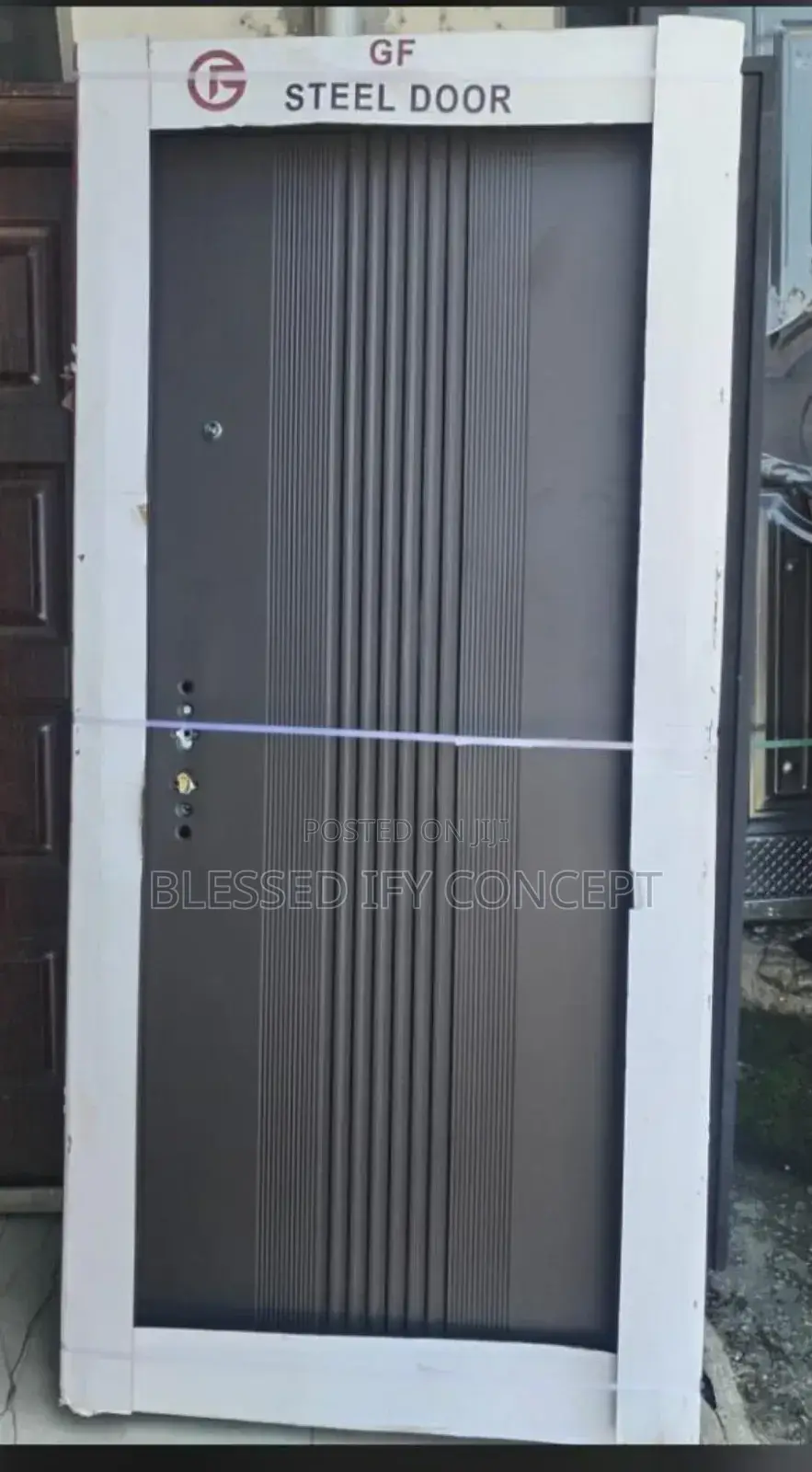 3ft by 7ft Steel Rooms Door