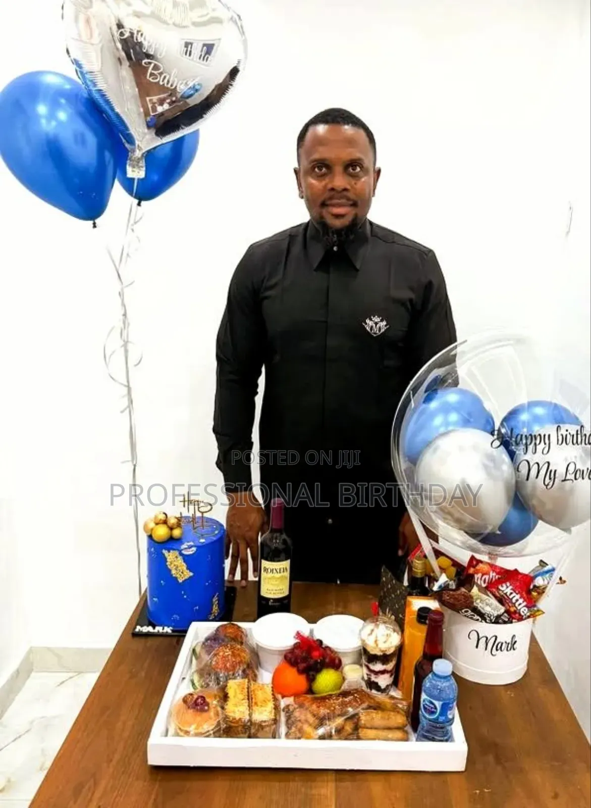 Morning Birthday Surprise Plus Food Tray, Lagos