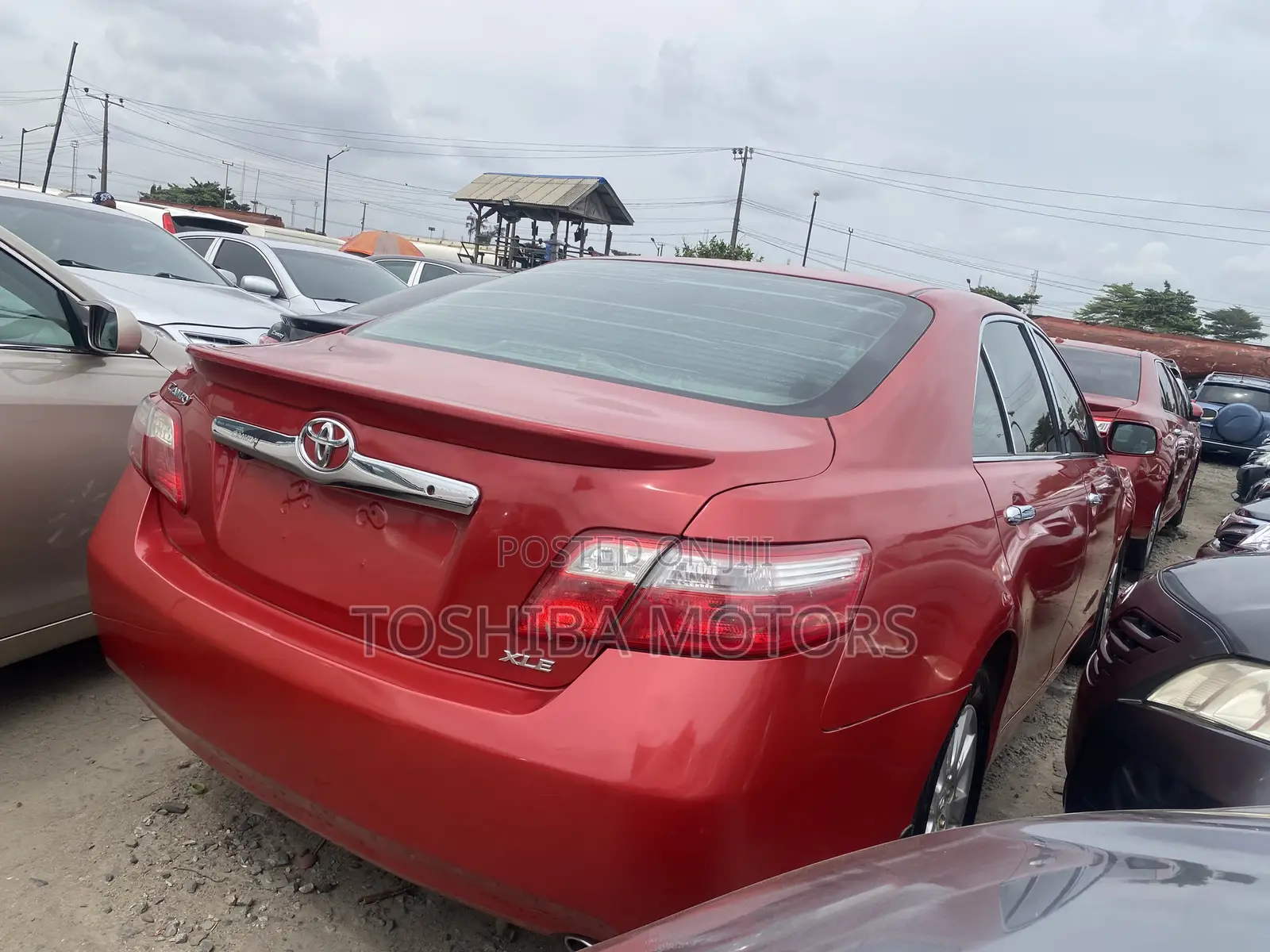 Toyota Camry 3.5 XLE 2008 Red