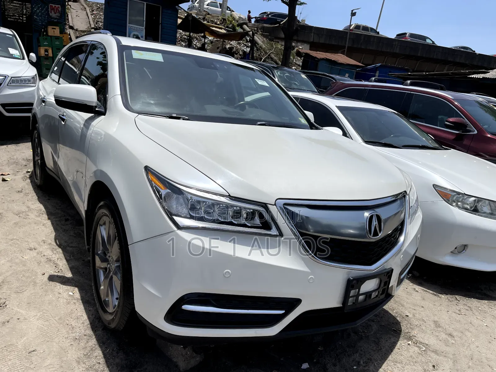 Acura MDX 4dr SUV w/Advance, Entertainment Packages (3.5L 6cyl 6A) 2014 White