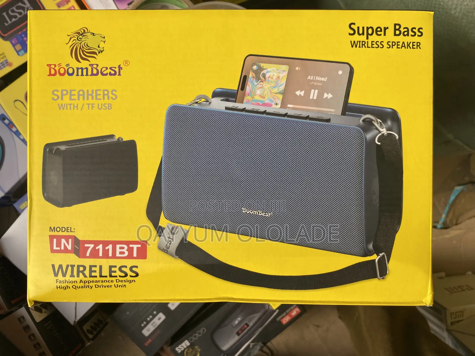 Boombest Bluetooth Speakers –Loud Bass All Sizes Available (Wholesale)