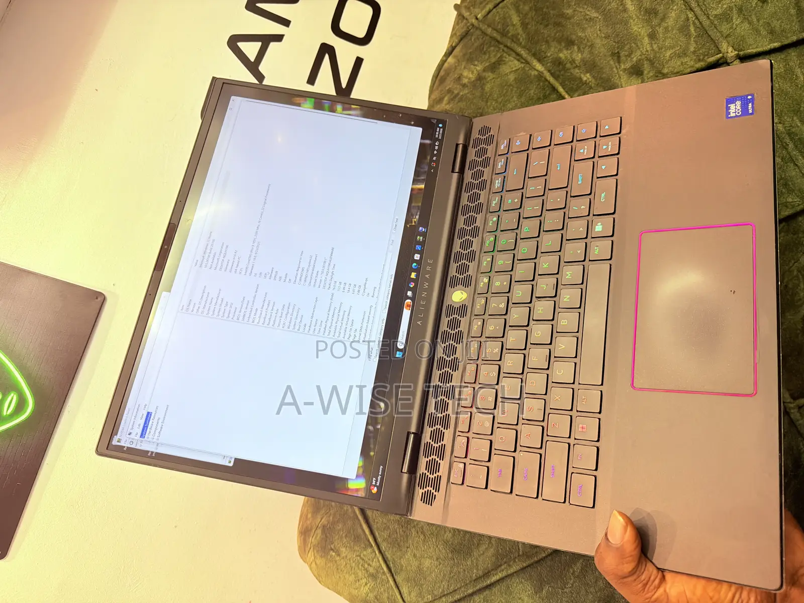 Laptop Dell Alienware M16 R2 16GB Intel Core Ultra 9 SSD 1T