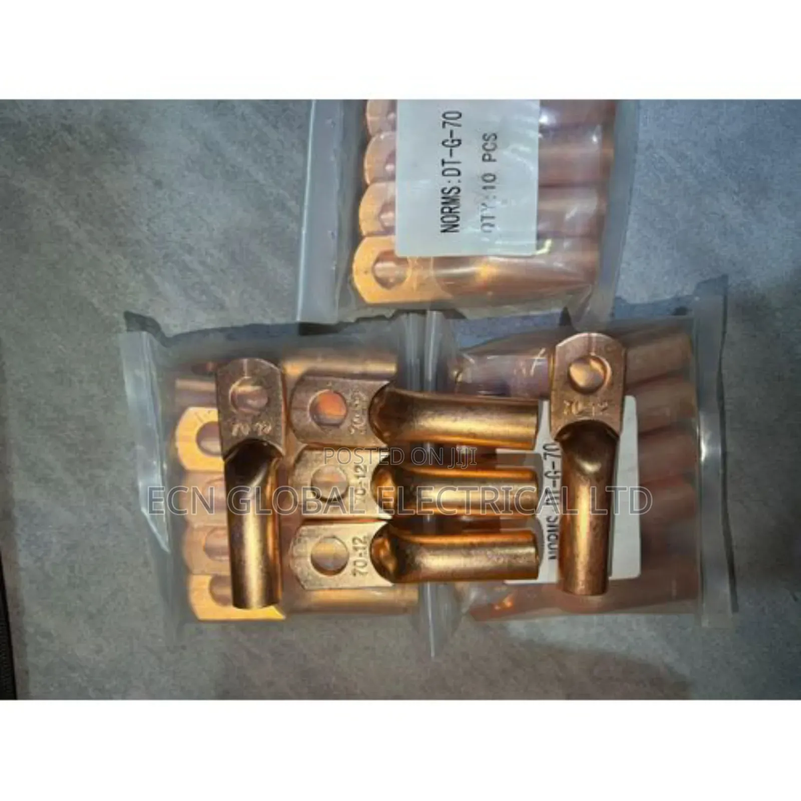 70mm Copper Cable Lug – Heavy Duty Electrical Terminal Connector Pack