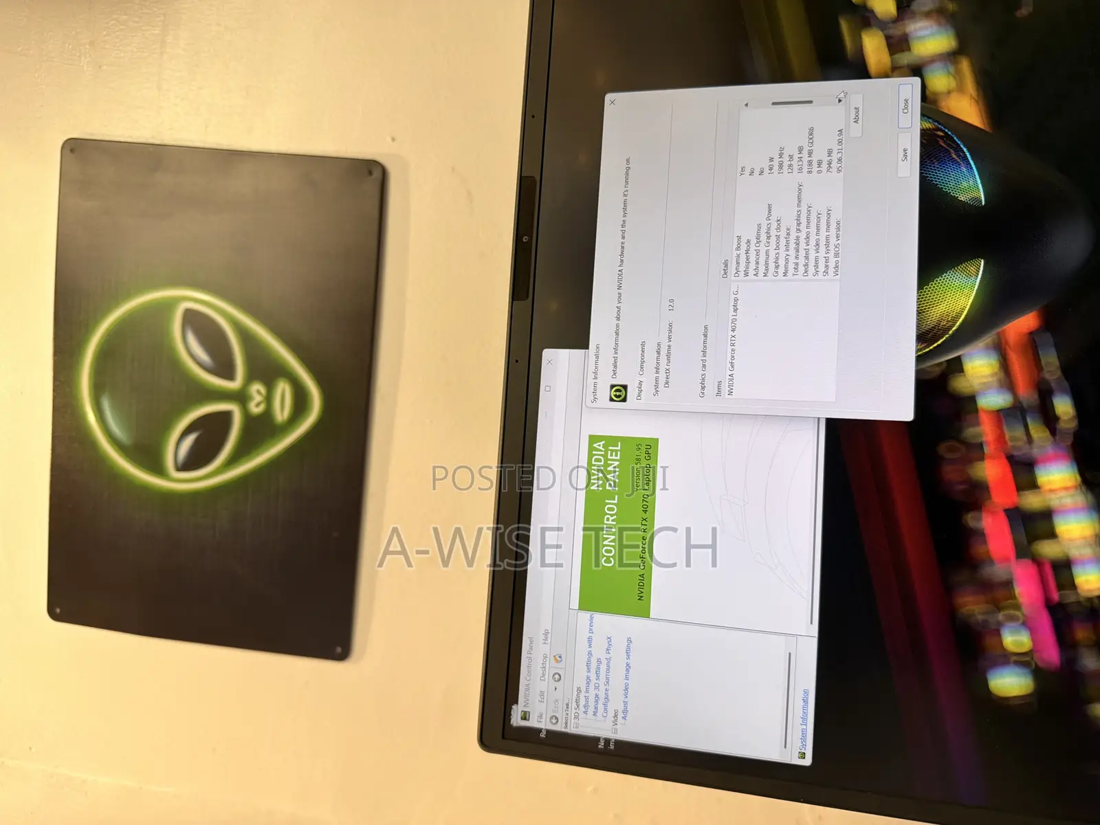 Laptop Dell Alienware M16 R2 16GB Intel Core Ultra 9 SSD 512GB