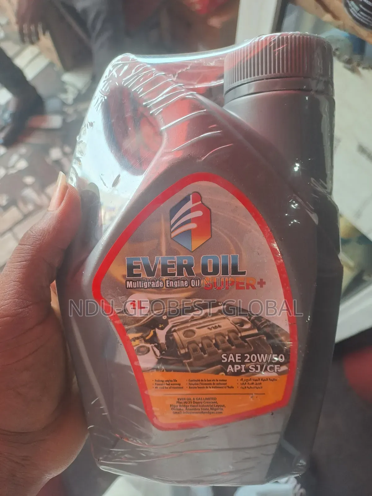 Everoil Multigrade Engine Oil.(Super+ 1l)