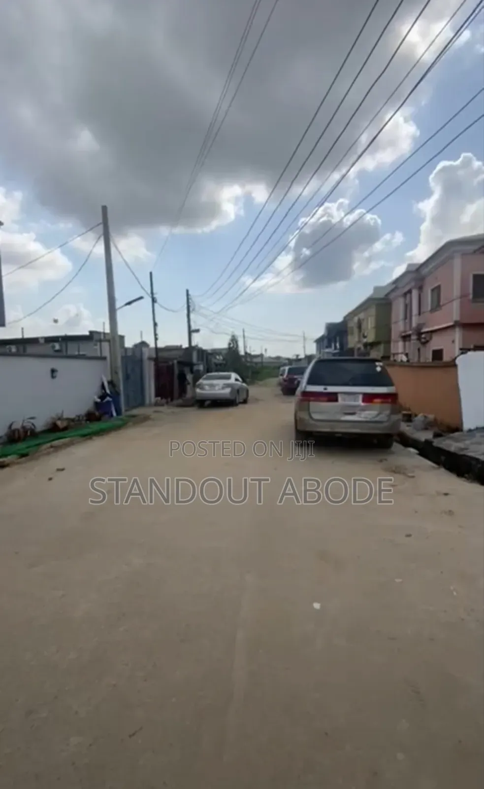 Fenced and Gated Half Plot of Land Urgently for Sale in Gbagada