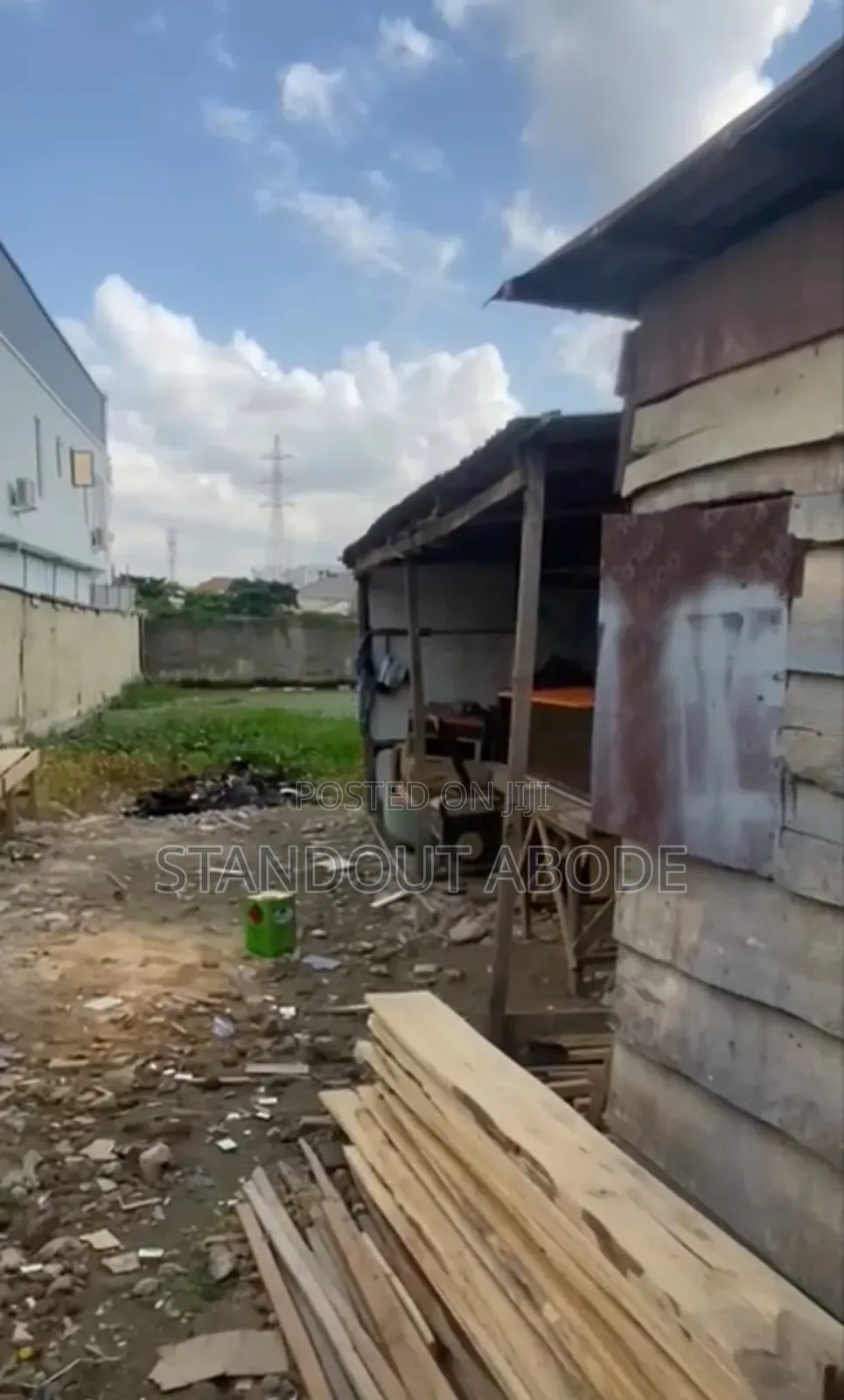 Fenced and Gated Half Plot of Land Urgently for Sale in Gbagada