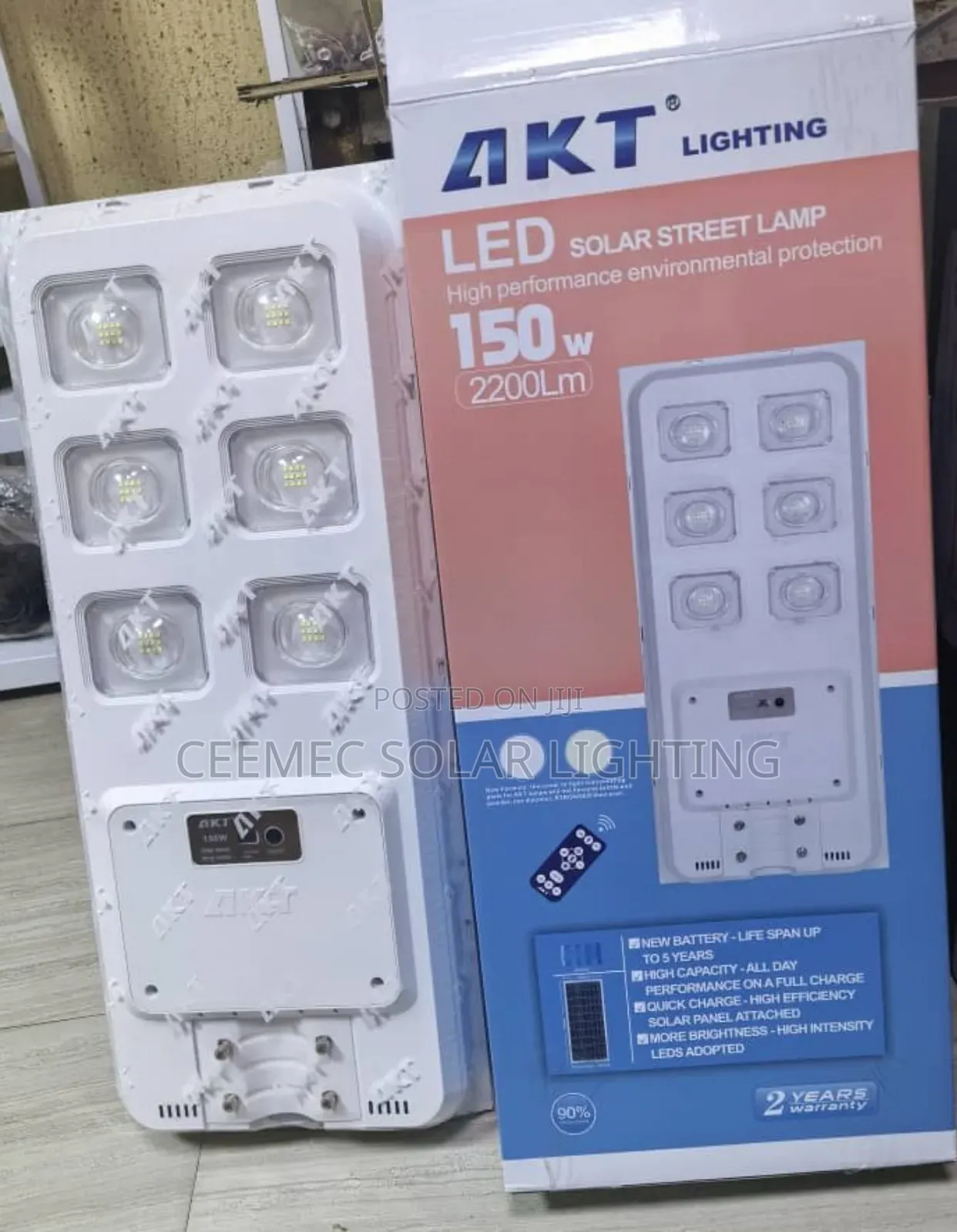 Standard Quality Akt Solar Street Light Cob Eye.
150w