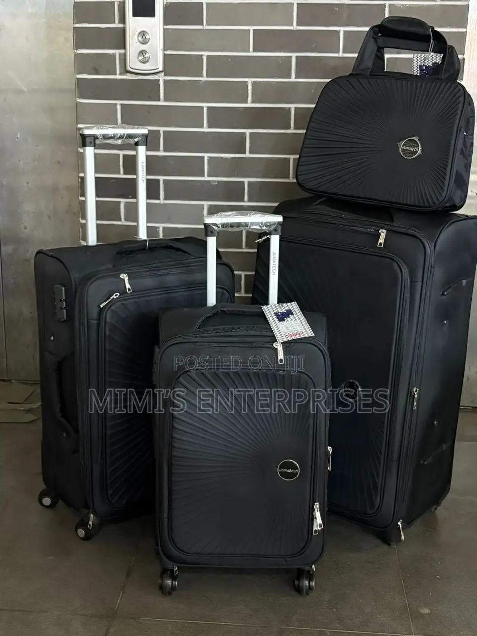 High Quality Fabric Luggage Set of 4