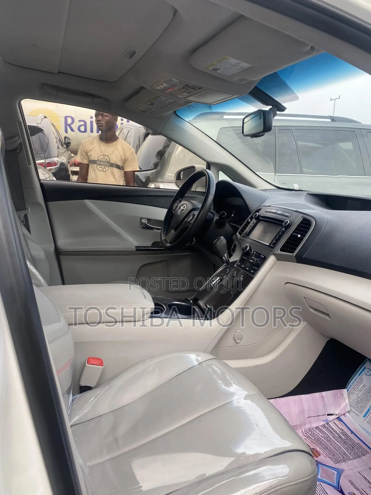 Toyota Venza Limited 2014 White