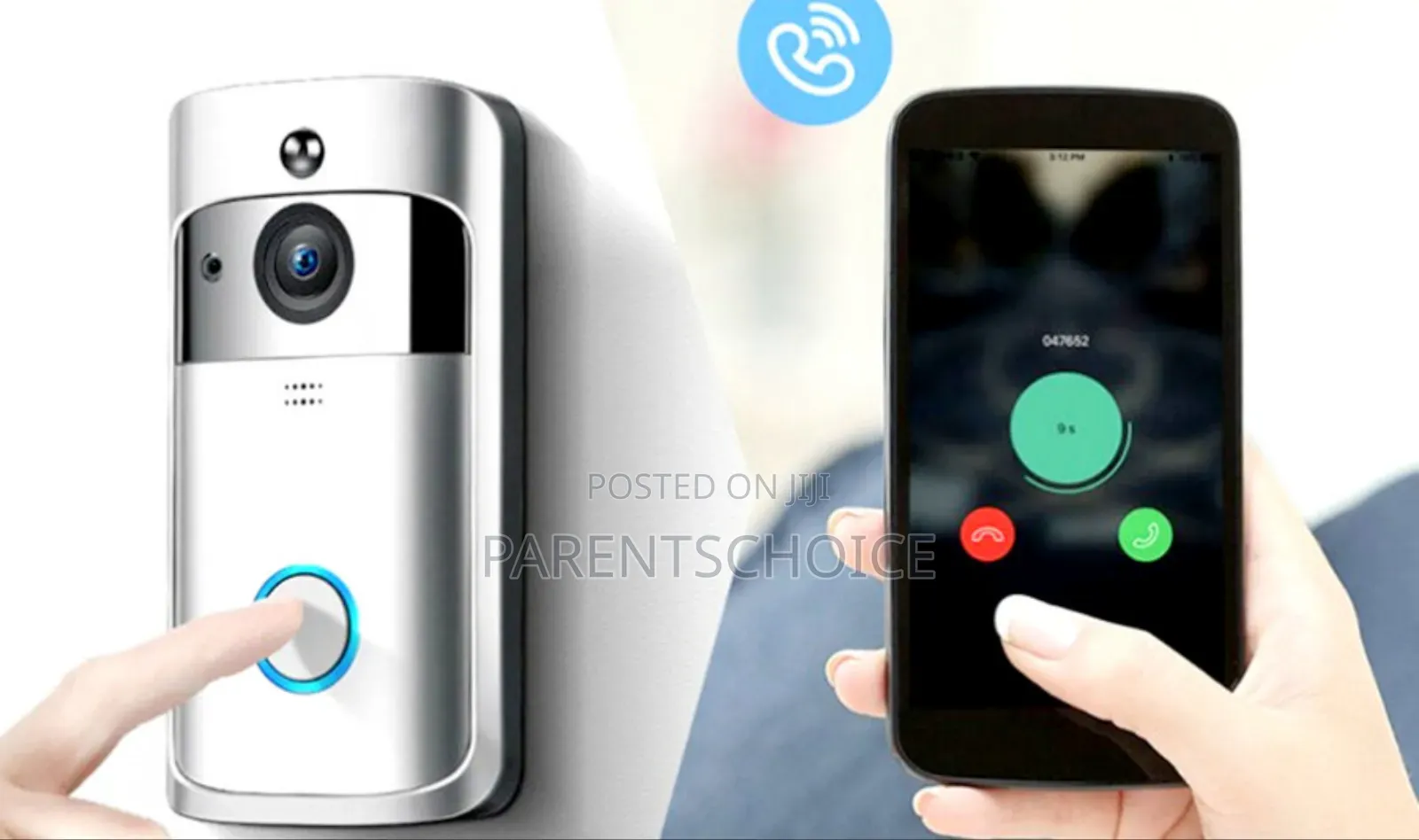 Smart Doorbell Camera 720p Wifi Wireless