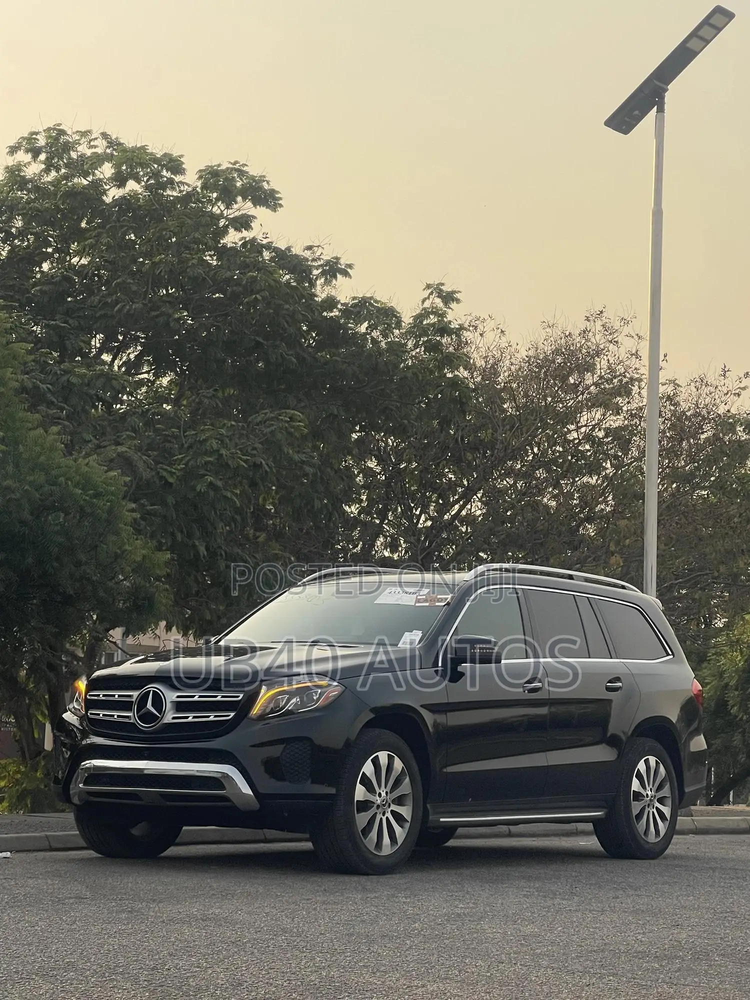 Mercedes-Benz GLS-Class GLS450 4MATIC 2018 Black