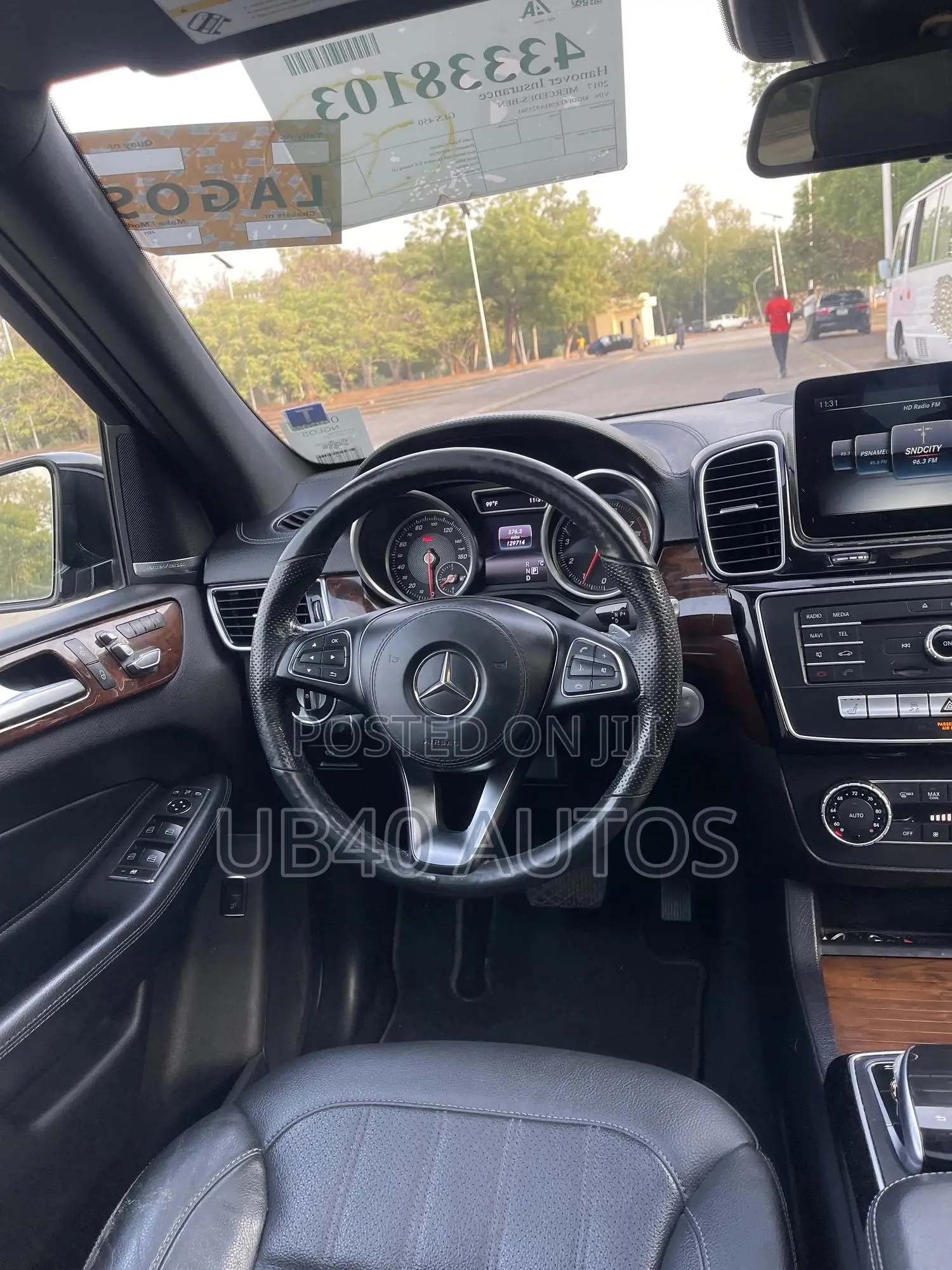 Mercedes-Benz GLS-Class GLS450 4MATIC 2018 Black