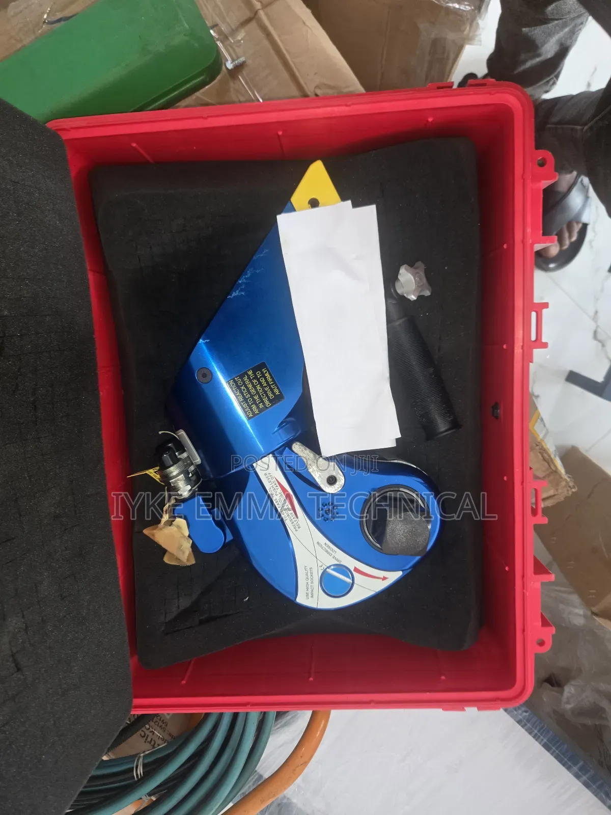 Hy-10mxt Hydraulic Torque Wrench 1-1/2" Drive Unit Hytorc
