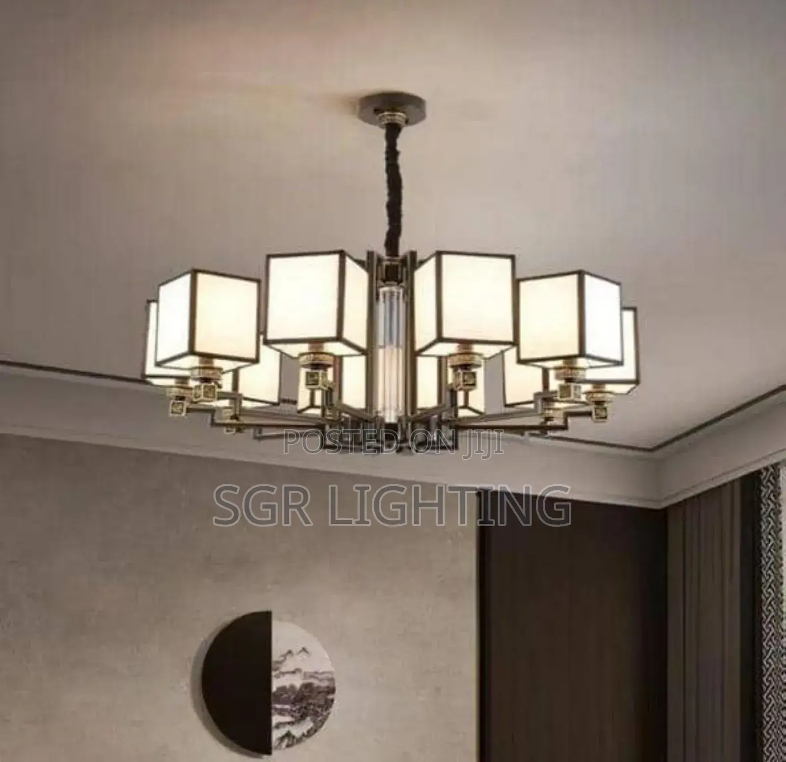 Modern Chinese Living Room Led Chandelier Light