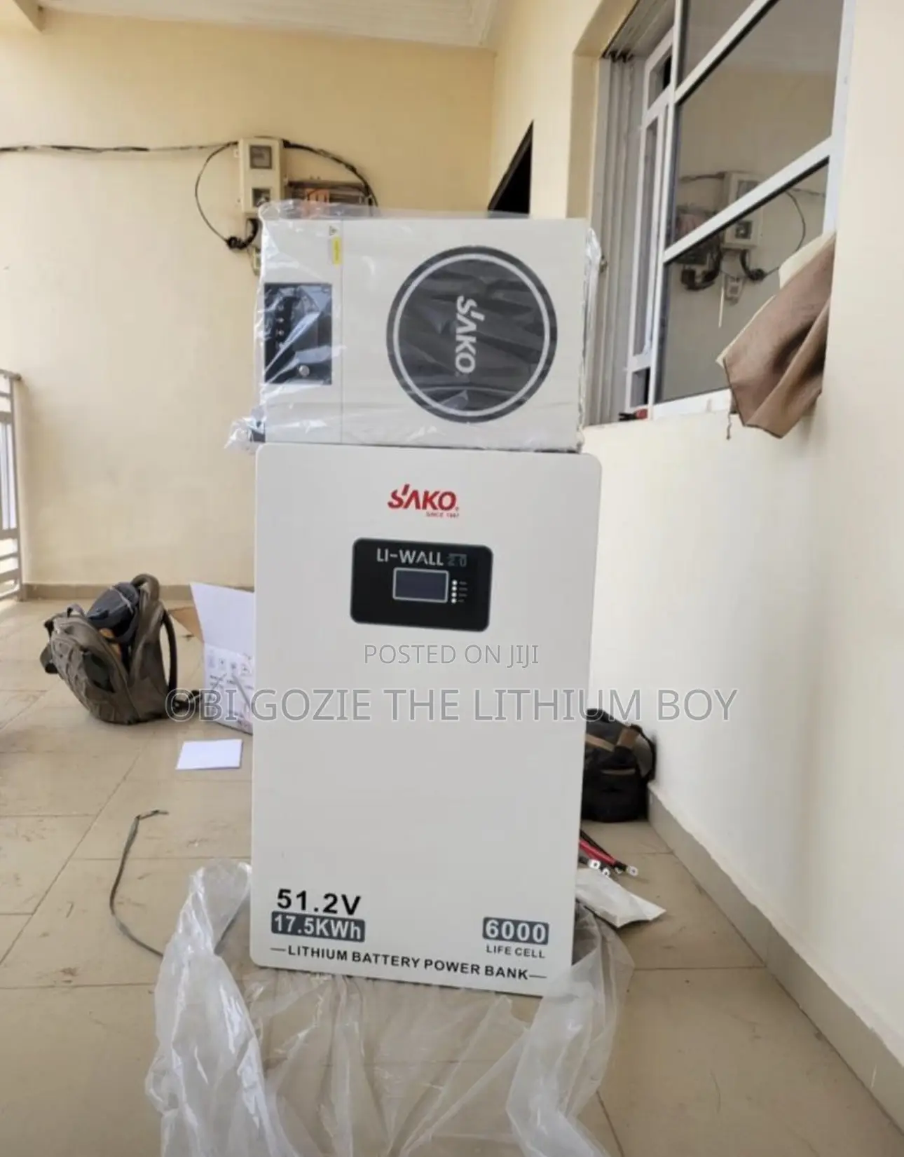 Sunon Ultra 6.2kva 48v and 17.5kwh 48v Very Much Available as Seen