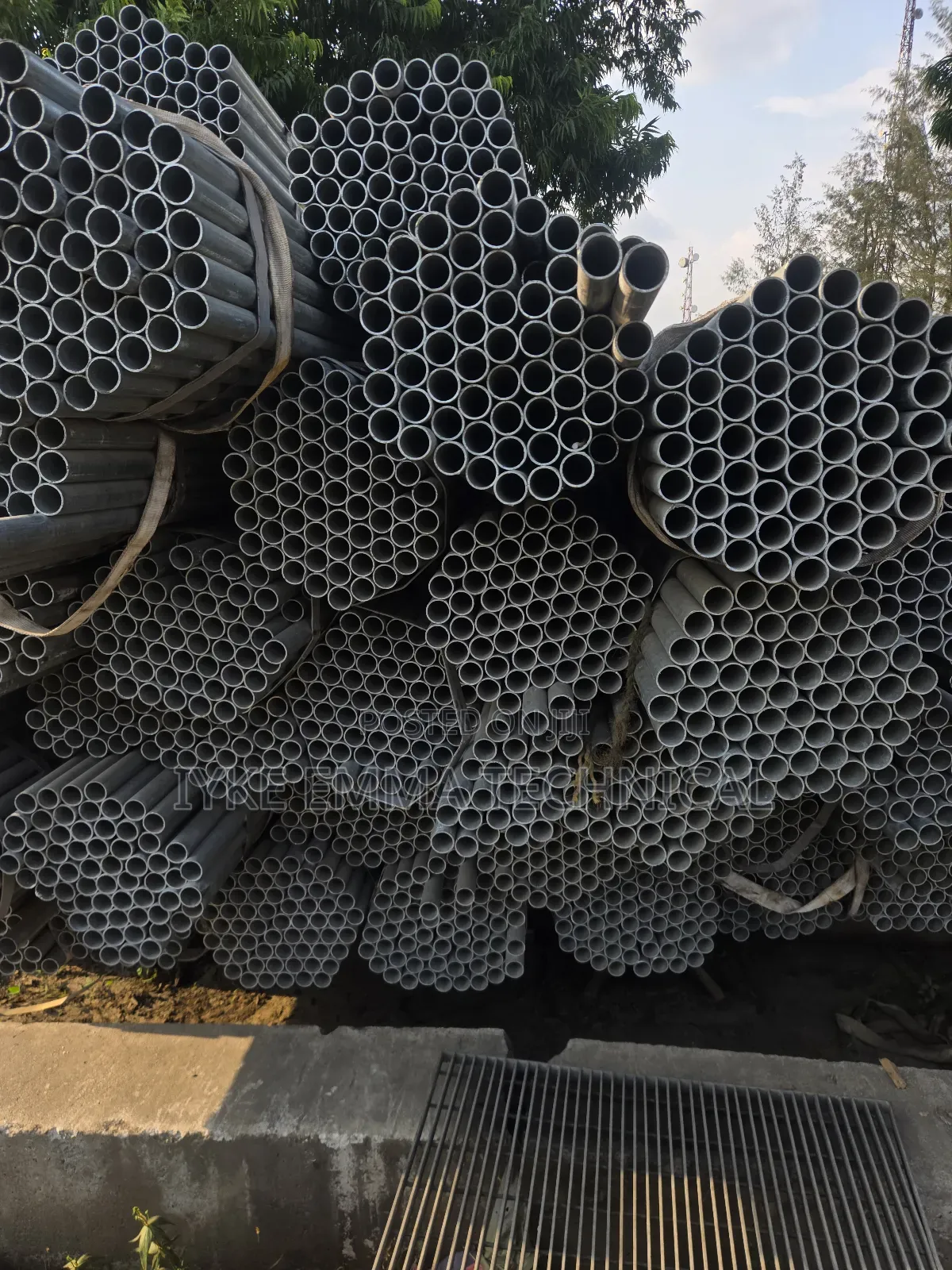 Scaffolding Tube (Galvanised Steel) / Pipes- 6.0m X 4mm X 48.3mm