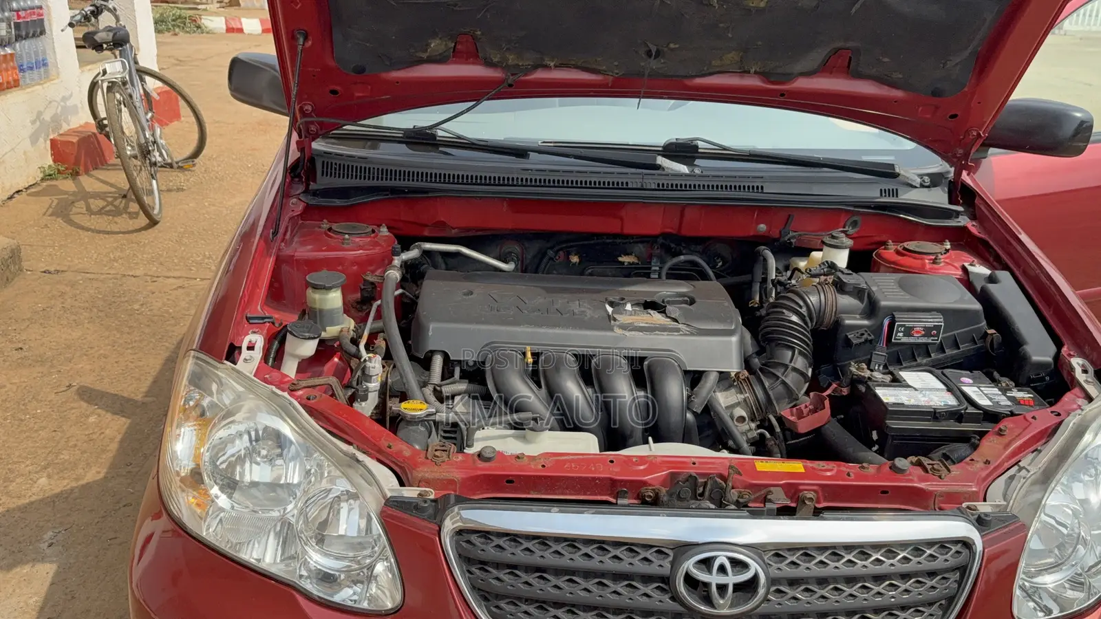 Toyota Corolla 2008 Red
