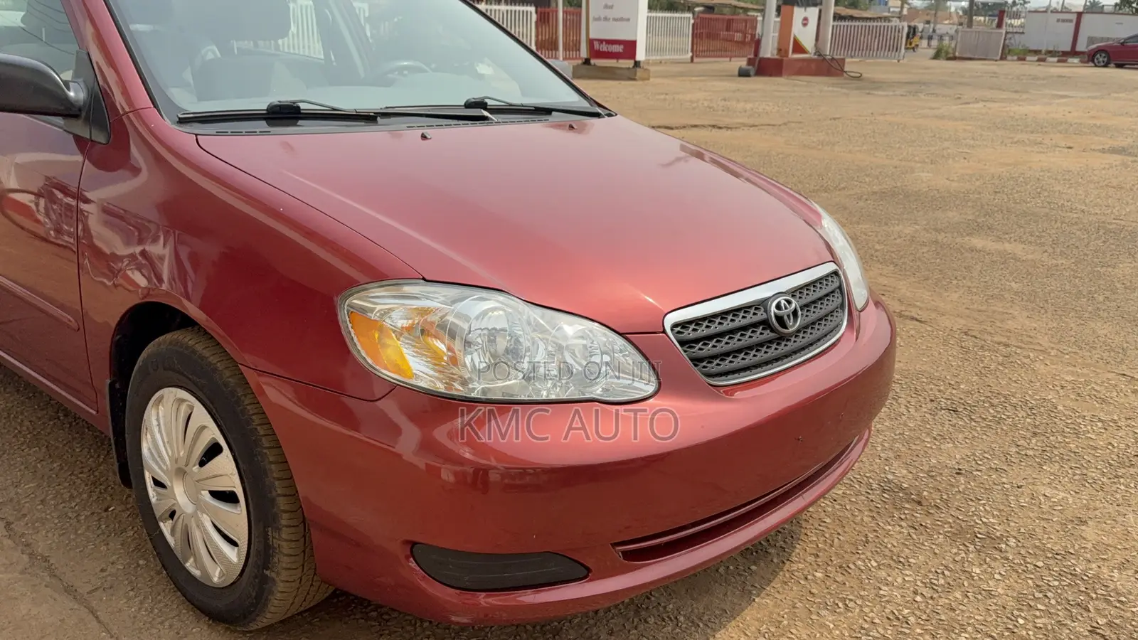 Toyota Corolla 2008 Red