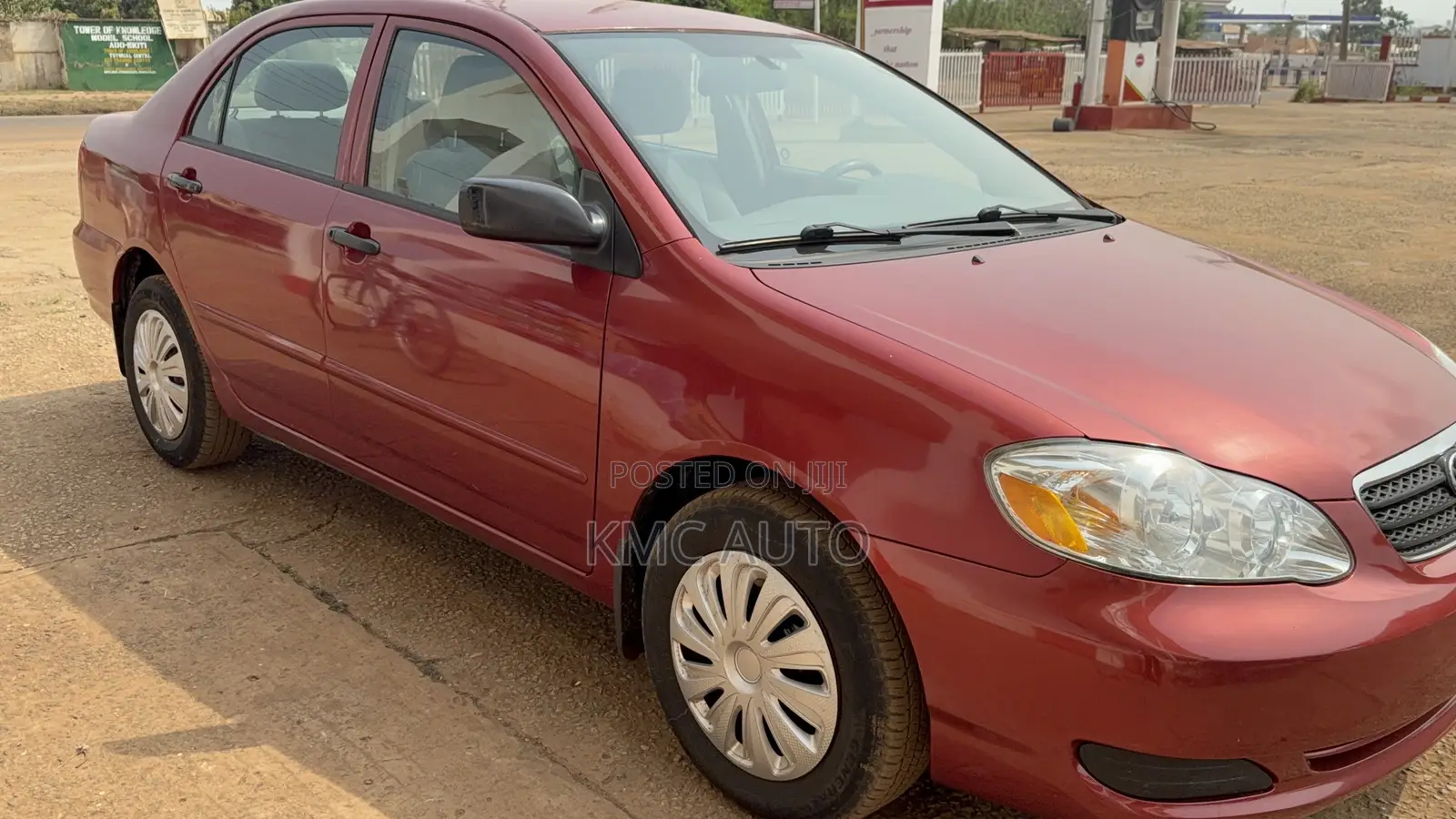 Toyota Corolla 2008 Red