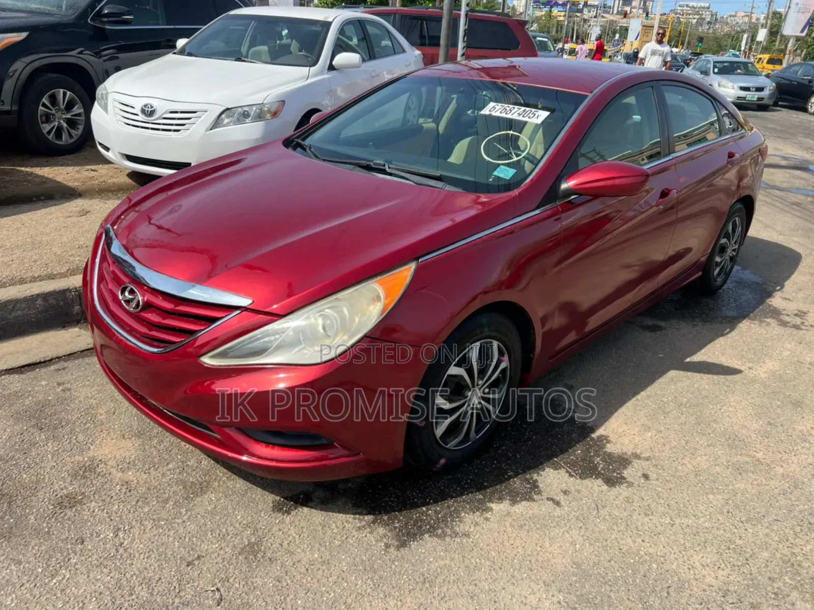 Hyundai Sonata 2013 Red