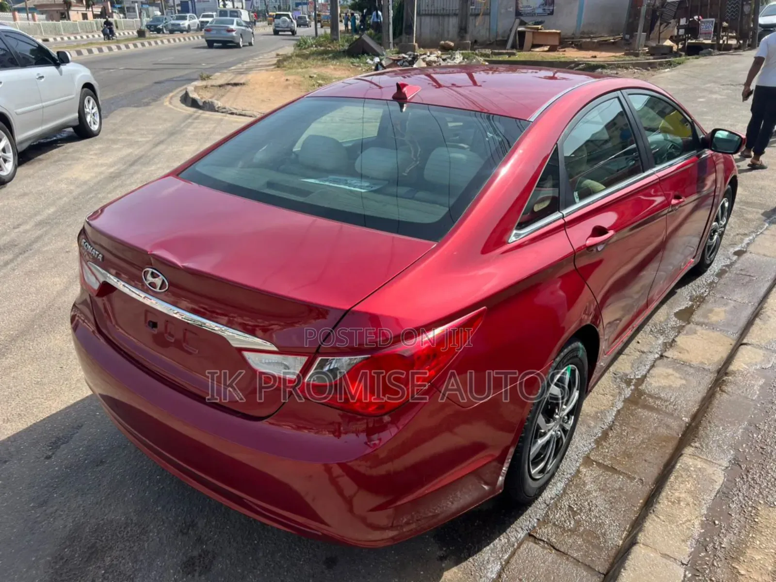 Hyundai Sonata 2013 Red