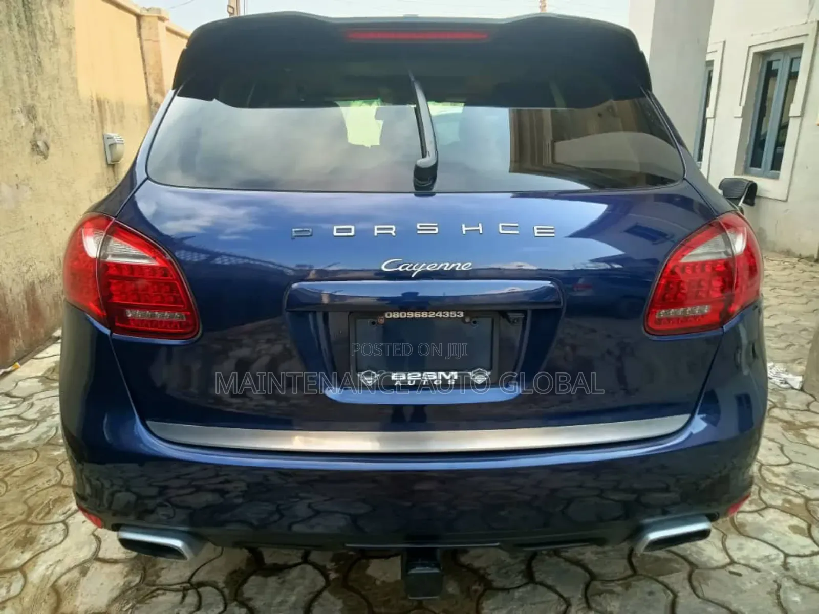 Porsche Cayenne Tiptronic 2012 Blue