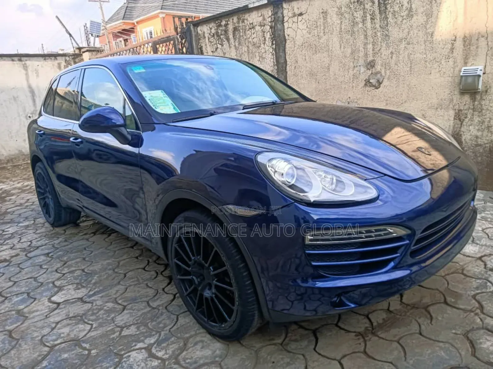 Porsche Cayenne Tiptronic 2012 Blue
