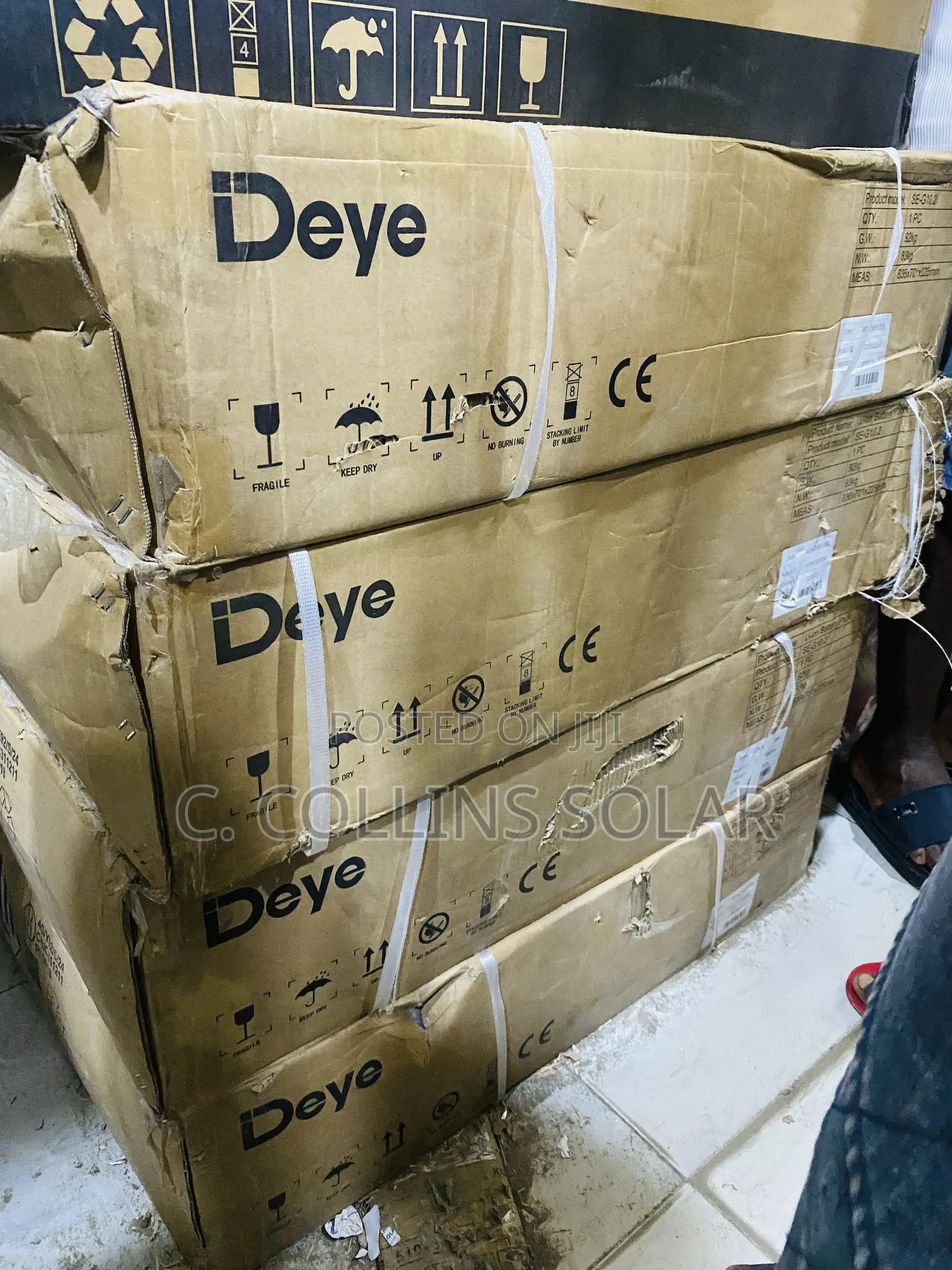 10kwh Deye Lithium Ion Battery