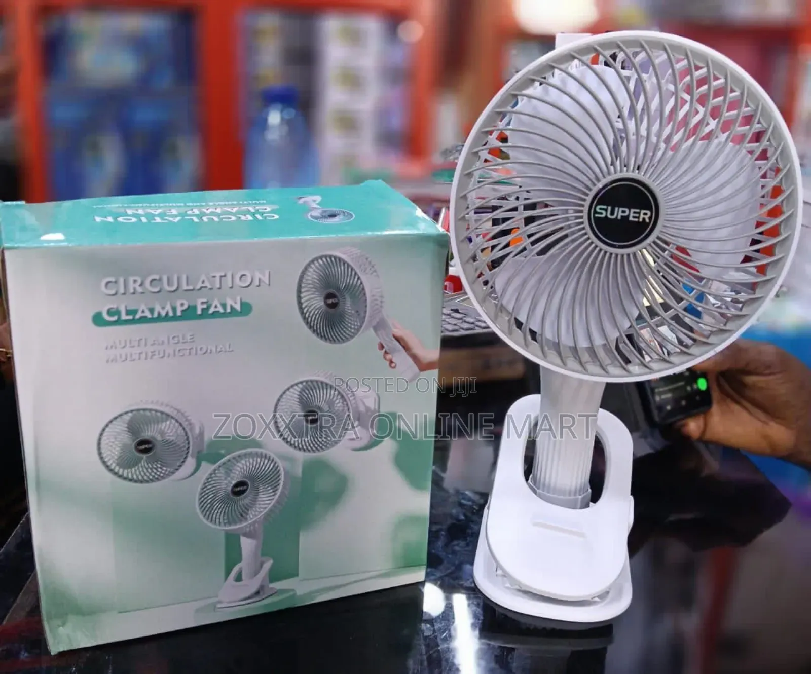 Super Circulation Clamp Fan