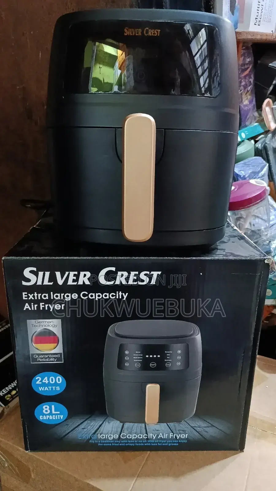 Complete 8 Liters Air Fryer Good for Family